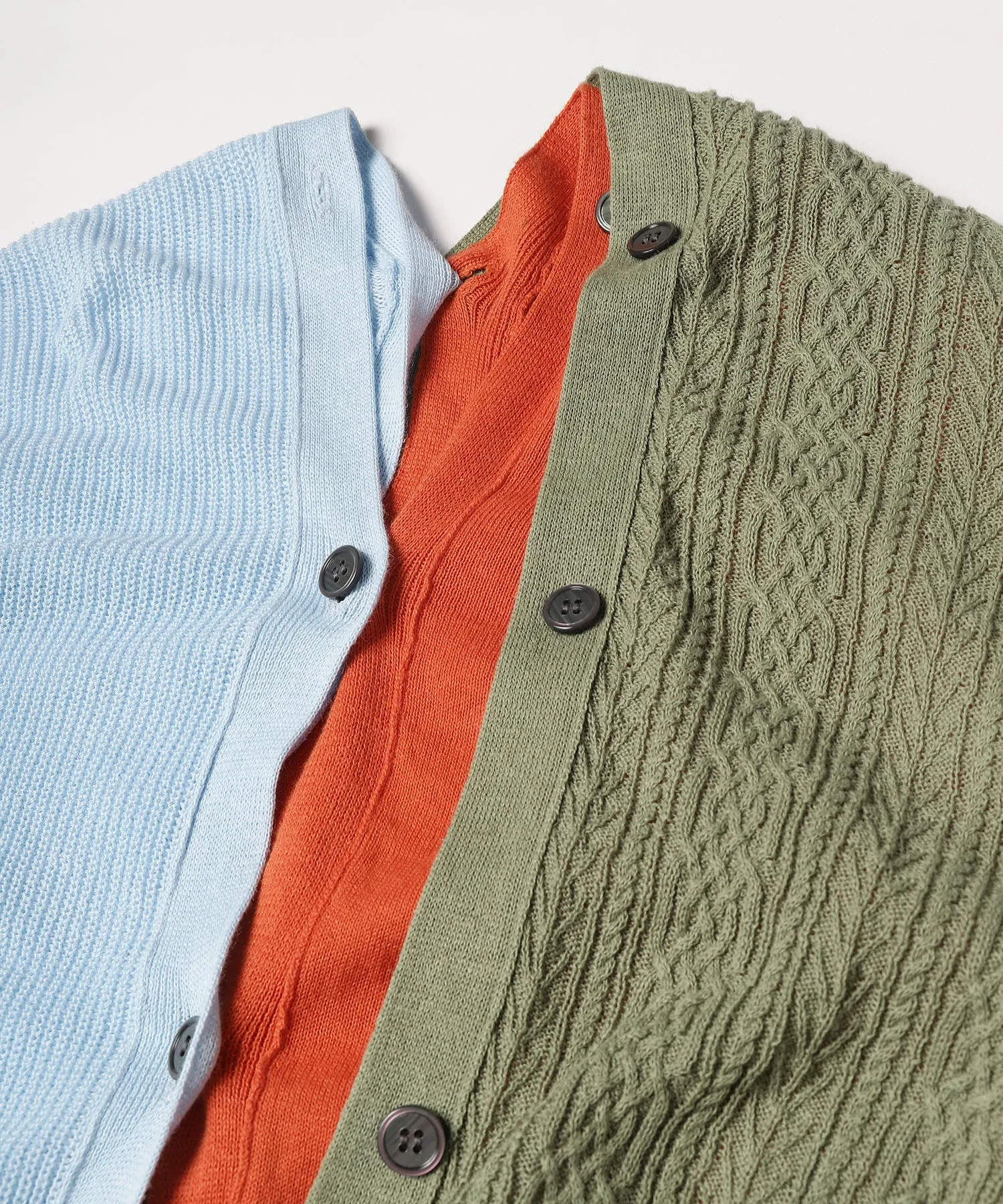 3piece knit cardigan