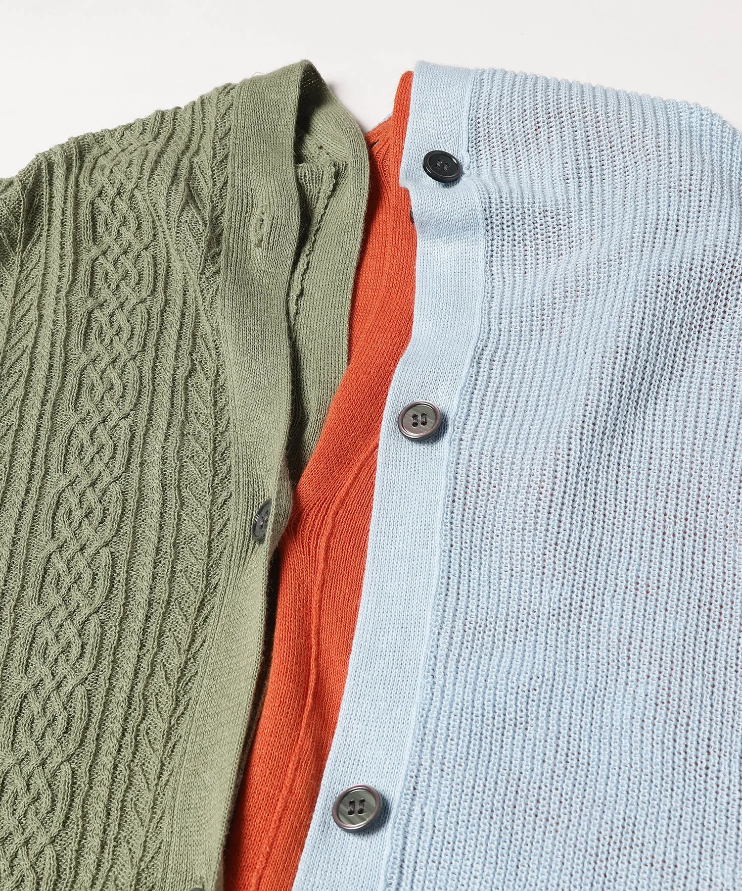 3piece knit cardigan