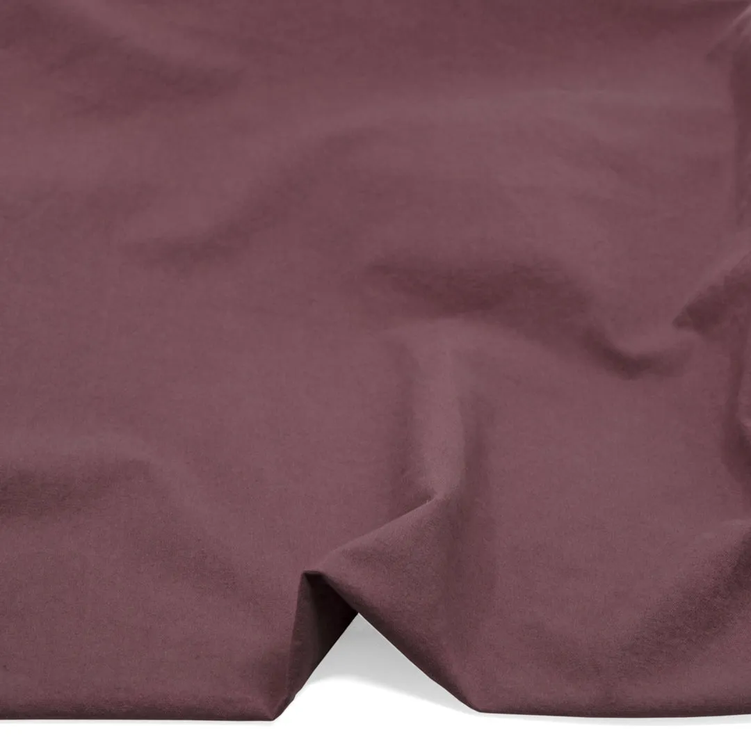 7oz Softened Organic Cotton - Dusty Mauve