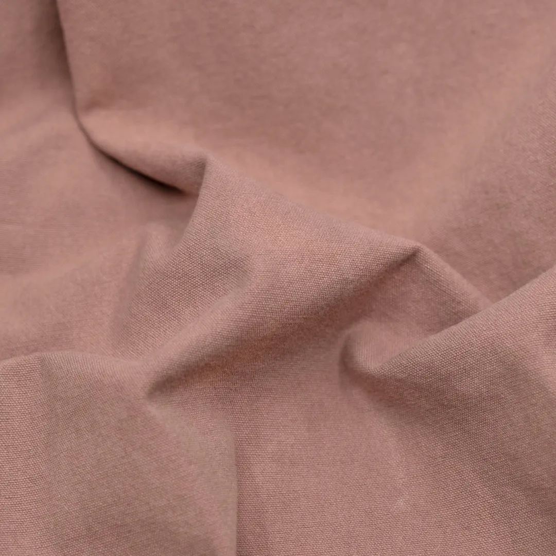 7oz Softened Organic Cotton - Dusty Rose