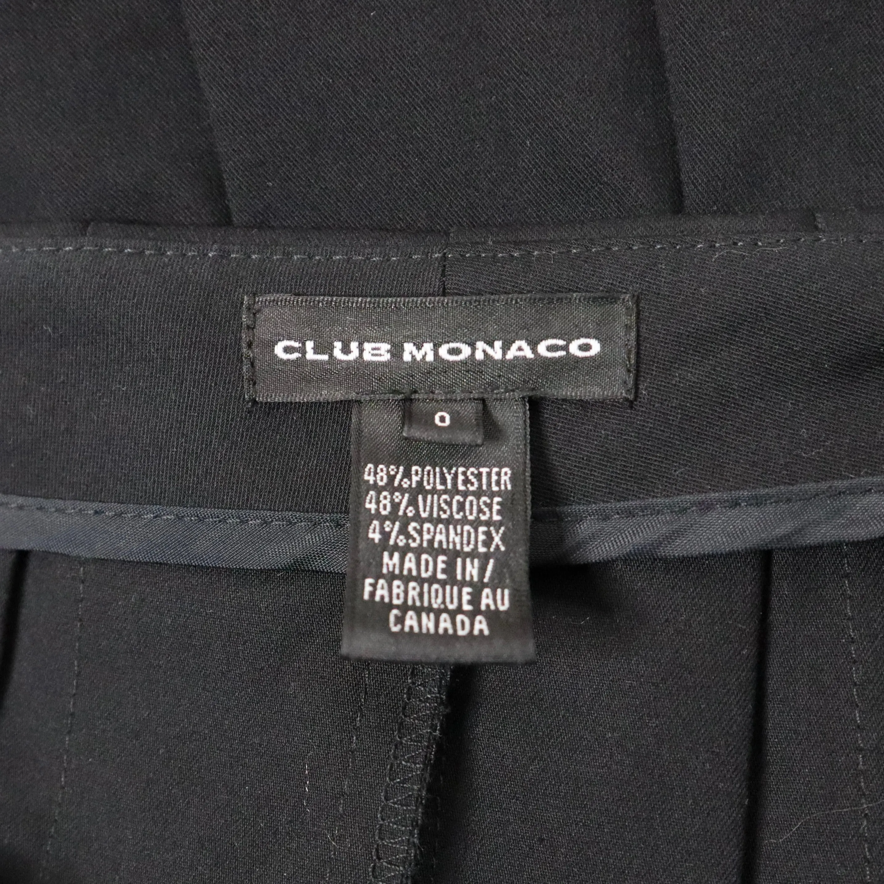 90s Black Pleated Skirt (S)