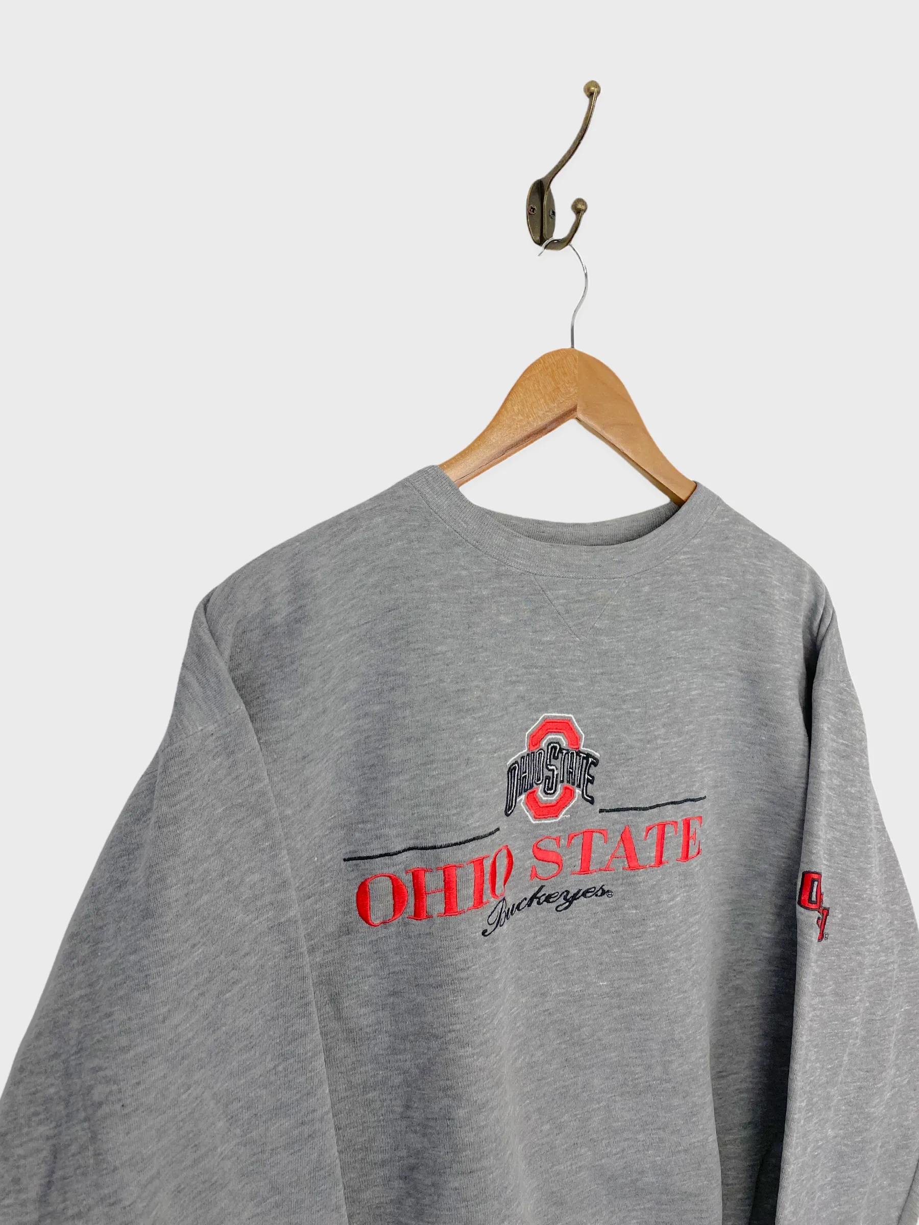 90's Ohio State Buckeyes Embroidered Vintage Sweatshirt Size 8