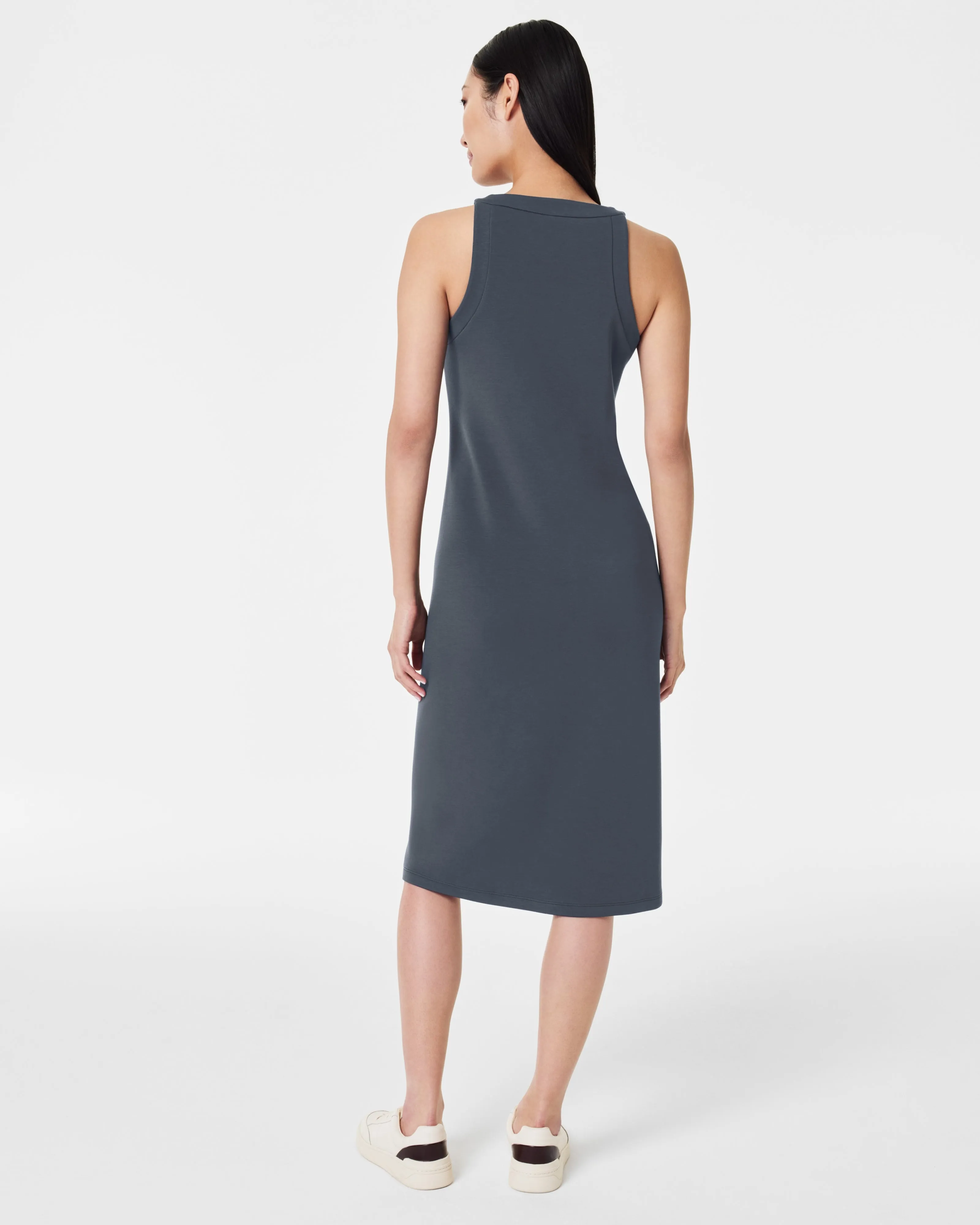 AirEssentials Tank Midi Dress Dark Storm - SPANX