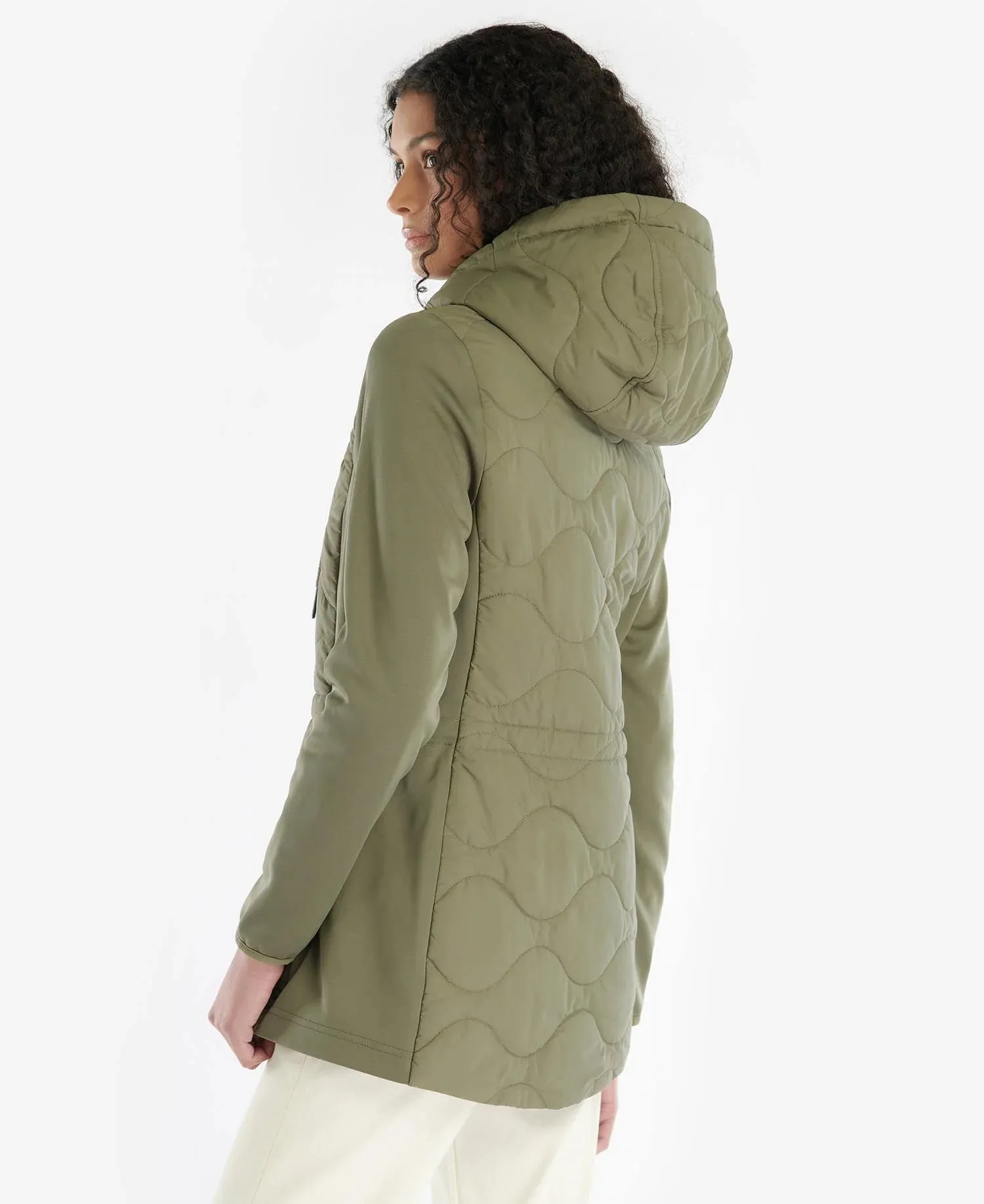 Barbour Willowherb Quilted Sweat