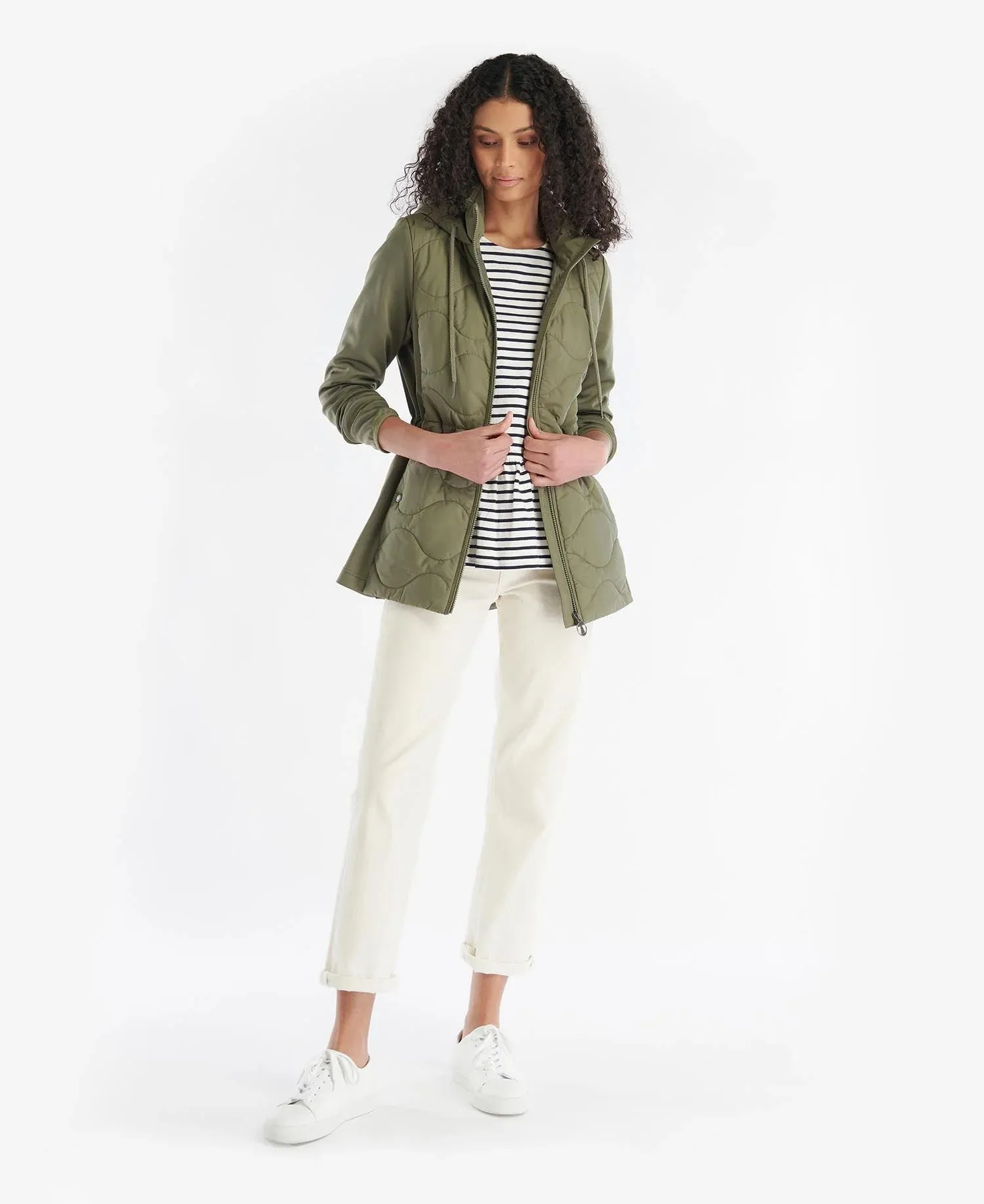Barbour Willowherb Quilted Sweat