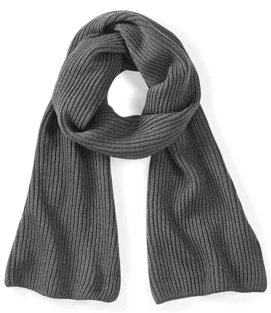 Beechfield - Metro Knitted Scarf