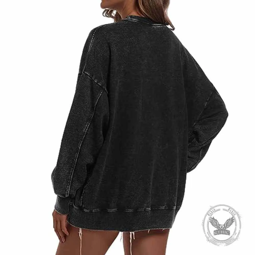 Black Death European Tour Vintage Washed Sweatshirt