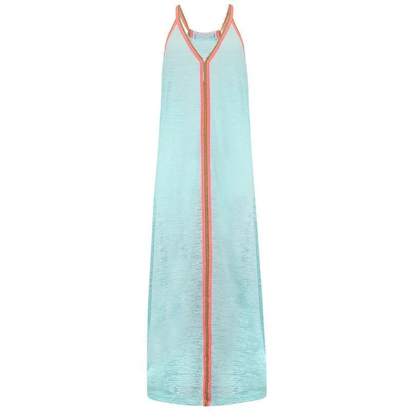 Bohemian Blouse Dress Beach Skirt