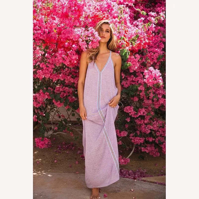 Bohemian Blouse Dress Beach Skirt