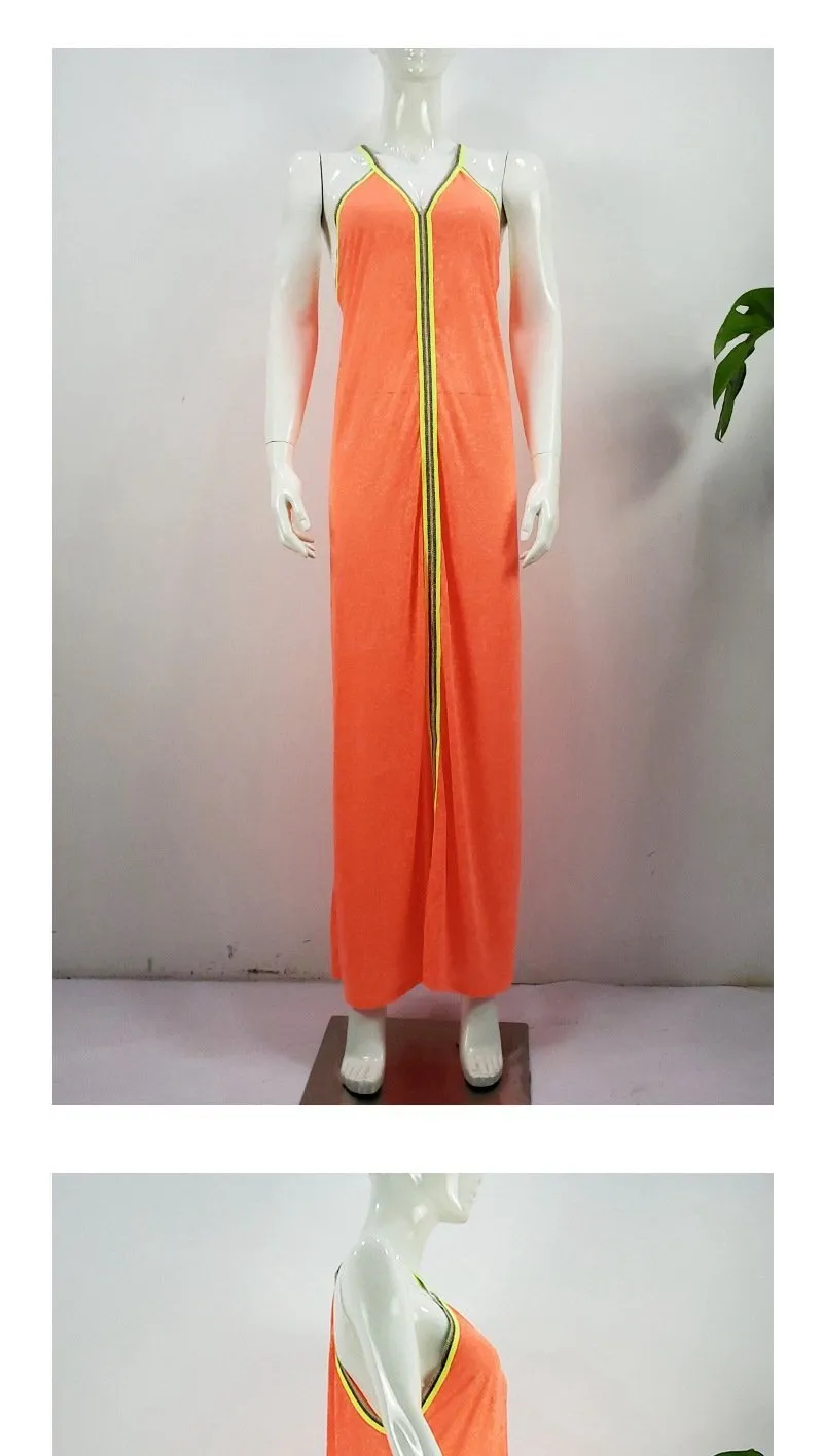 Bohemian Blouse Dress Beach Skirt