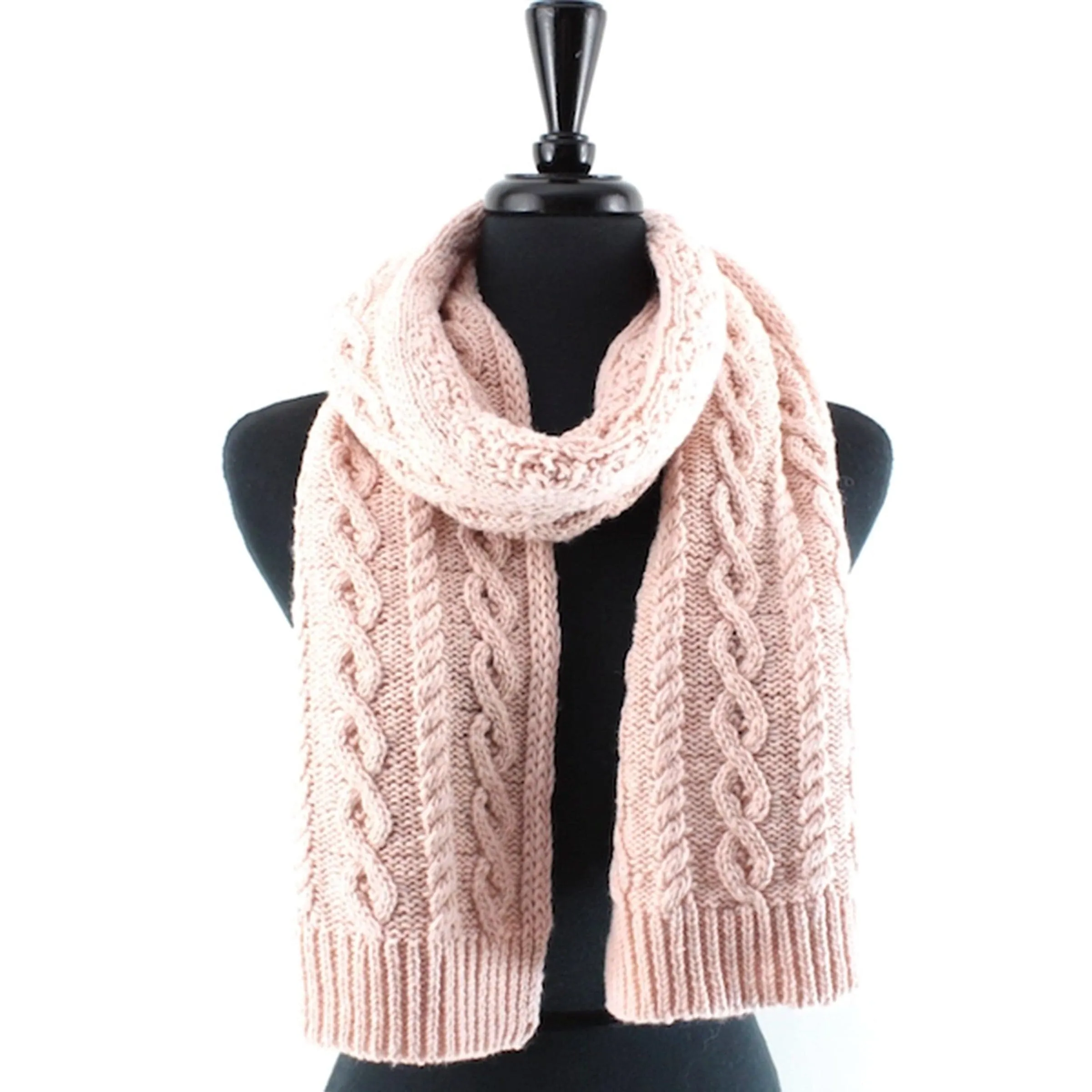 Cable Knit Scarves
