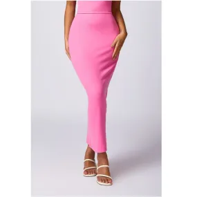 Casual Long, High-waisted, Hip-hugging Maxi Skirt