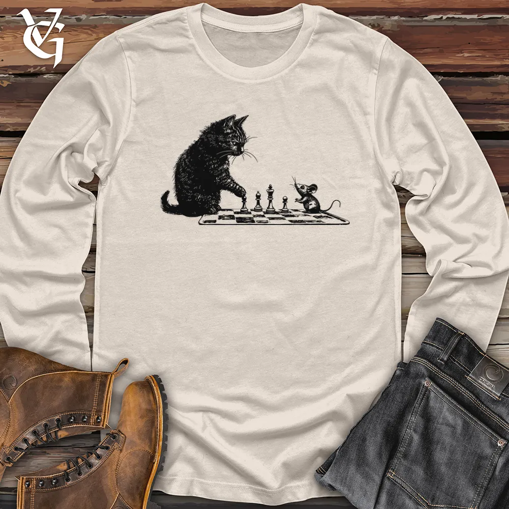 Cat and Mouse Chess Long Sleeve