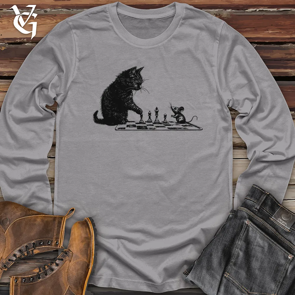 Cat and Mouse Chess Long Sleeve