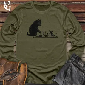 Cat and Mouse Chess Long Sleeve