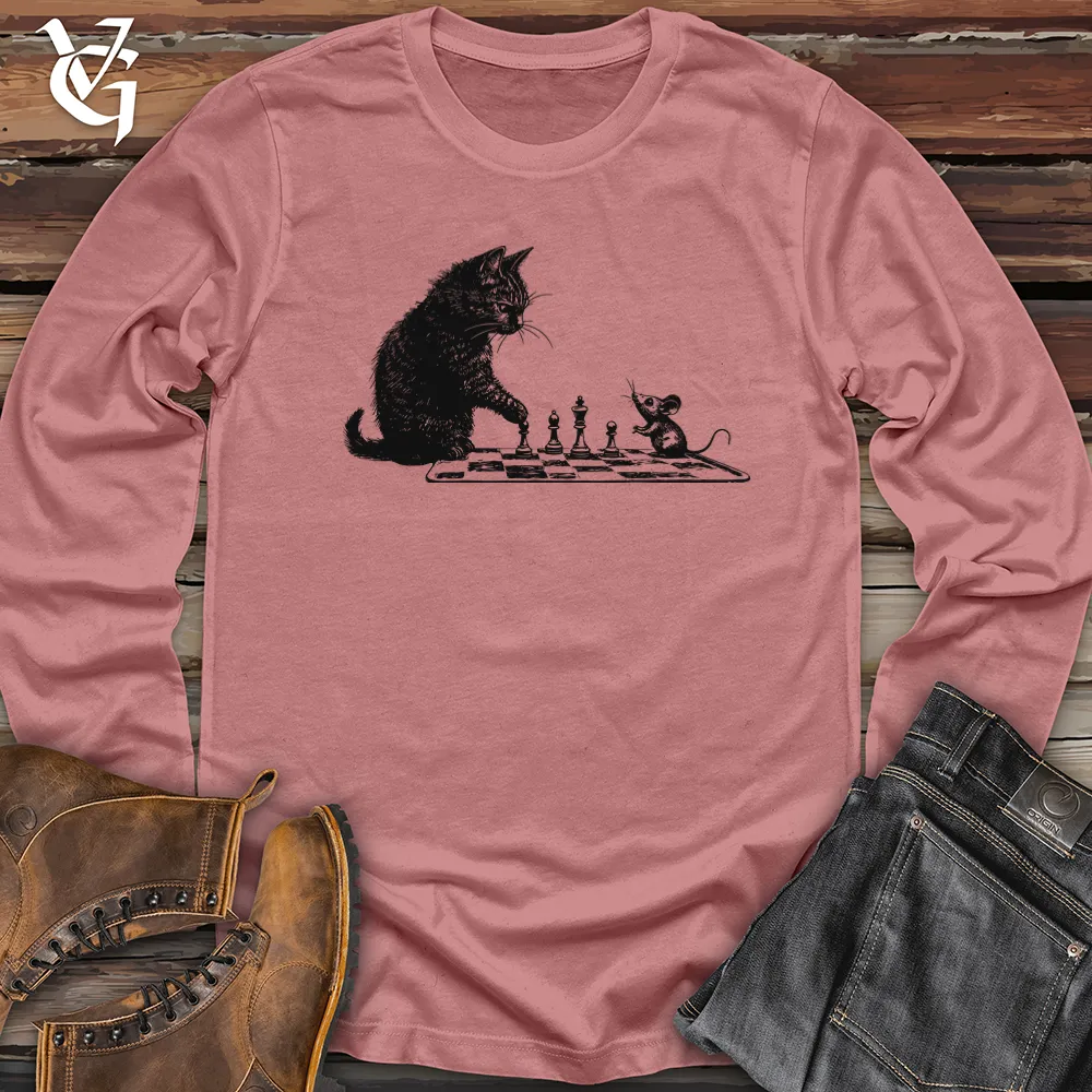 Cat and Mouse Chess Long Sleeve