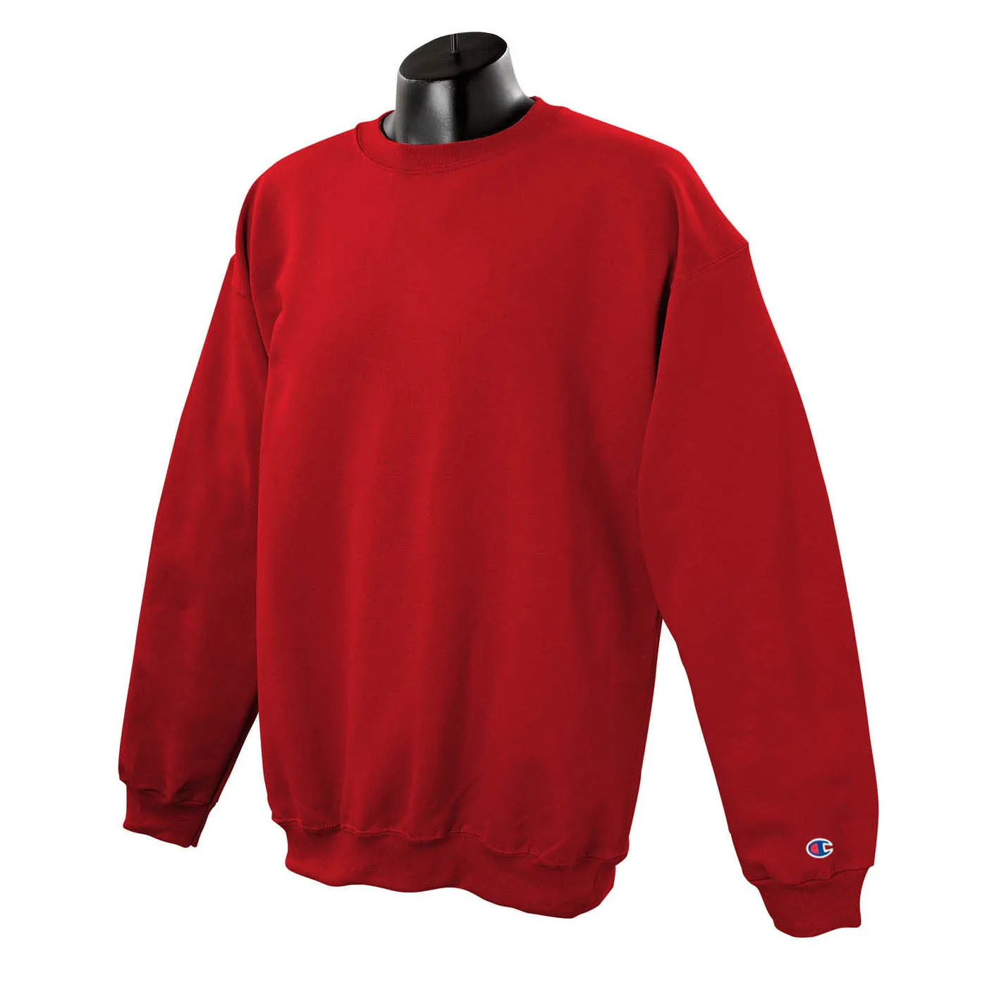 Champion Men's Scarlet Red Crewneck Sweatshirt