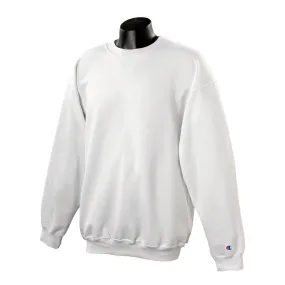 Champion Men's White Crewneck Sweatshirt