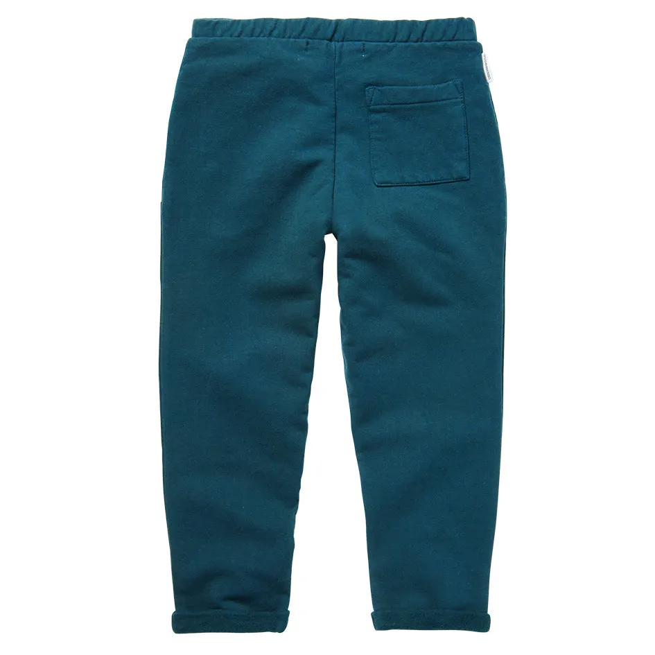 Chino Cropped Deep Navy