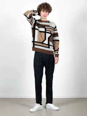 CLEAN CUT COPENHAGEN  PRINT CREWNECK