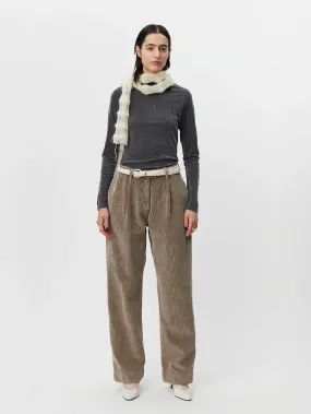 Corduroy Trousers Dusty Brown