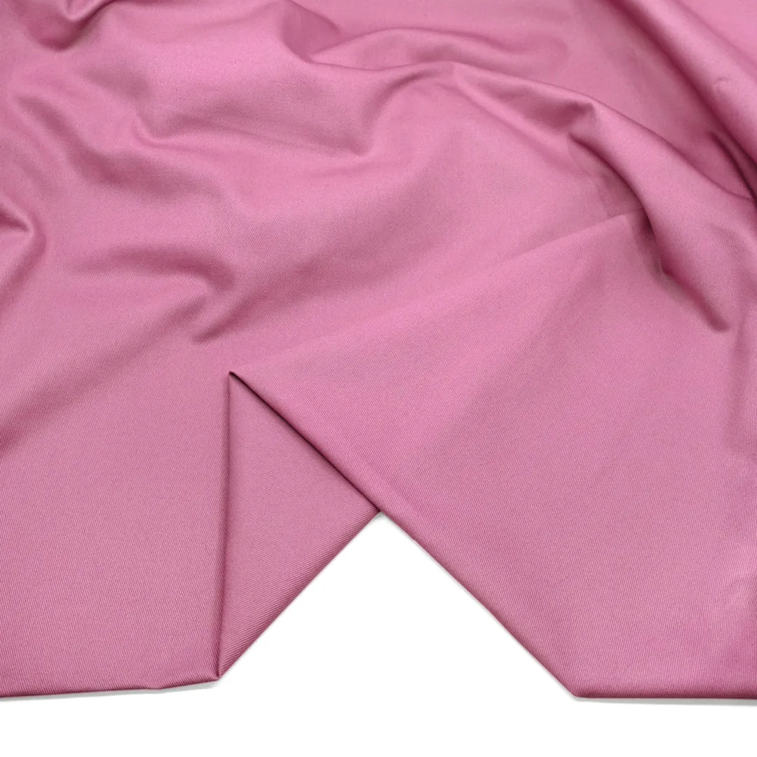 Crisp Cotton Chino Twill - Carnation