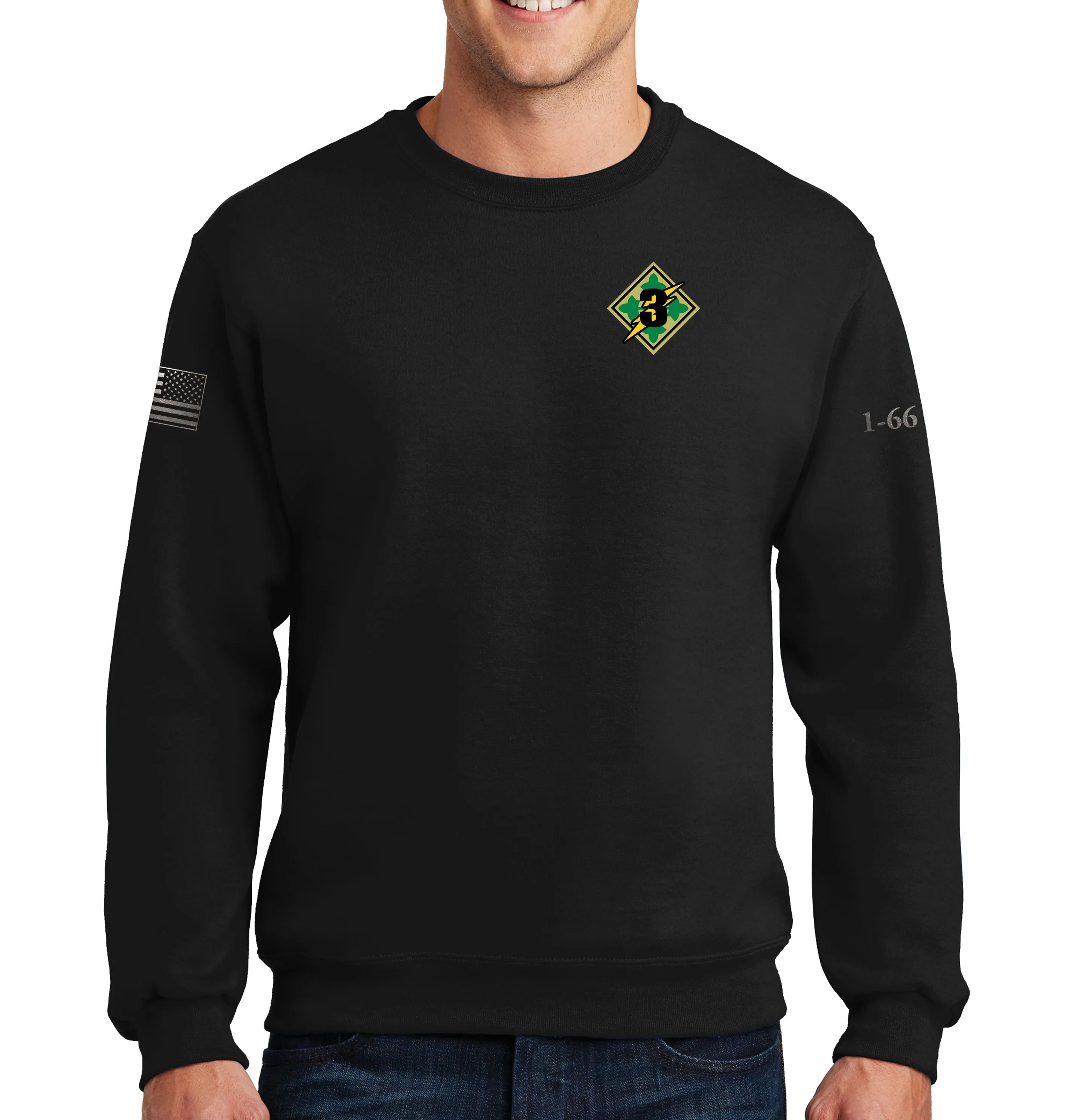 Cutthroat 50-50 Blend Crewneck Unisex Sweatshirt. This shirt IS approved for PT.