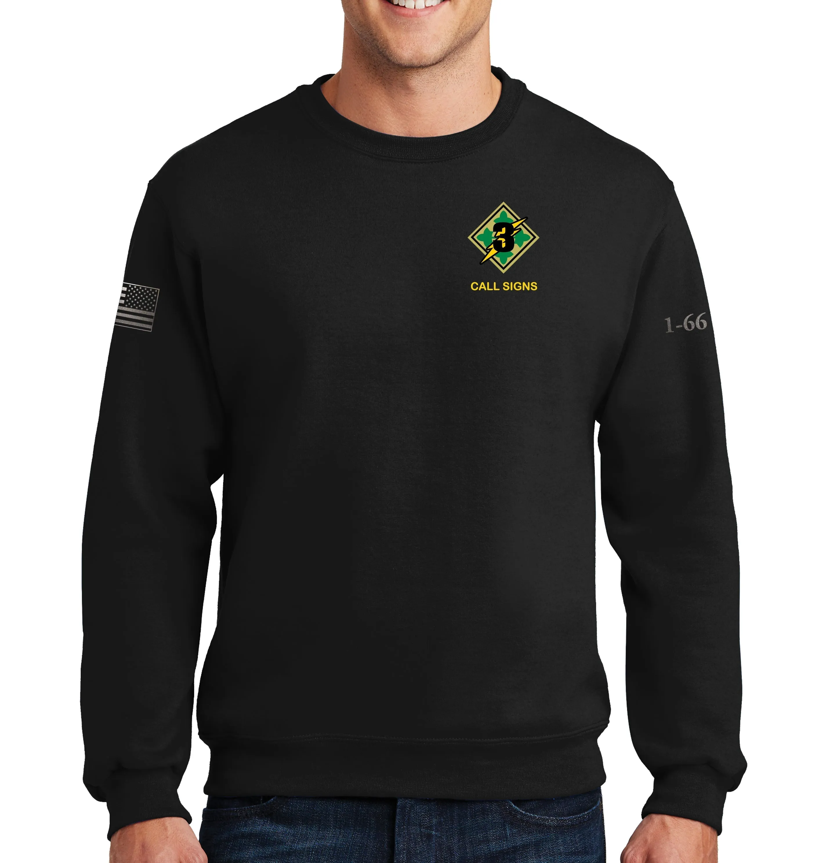 Cutthroat 50-50 Blend Crewneck Unisex Sweatshirt. This shirt IS approved for PT.