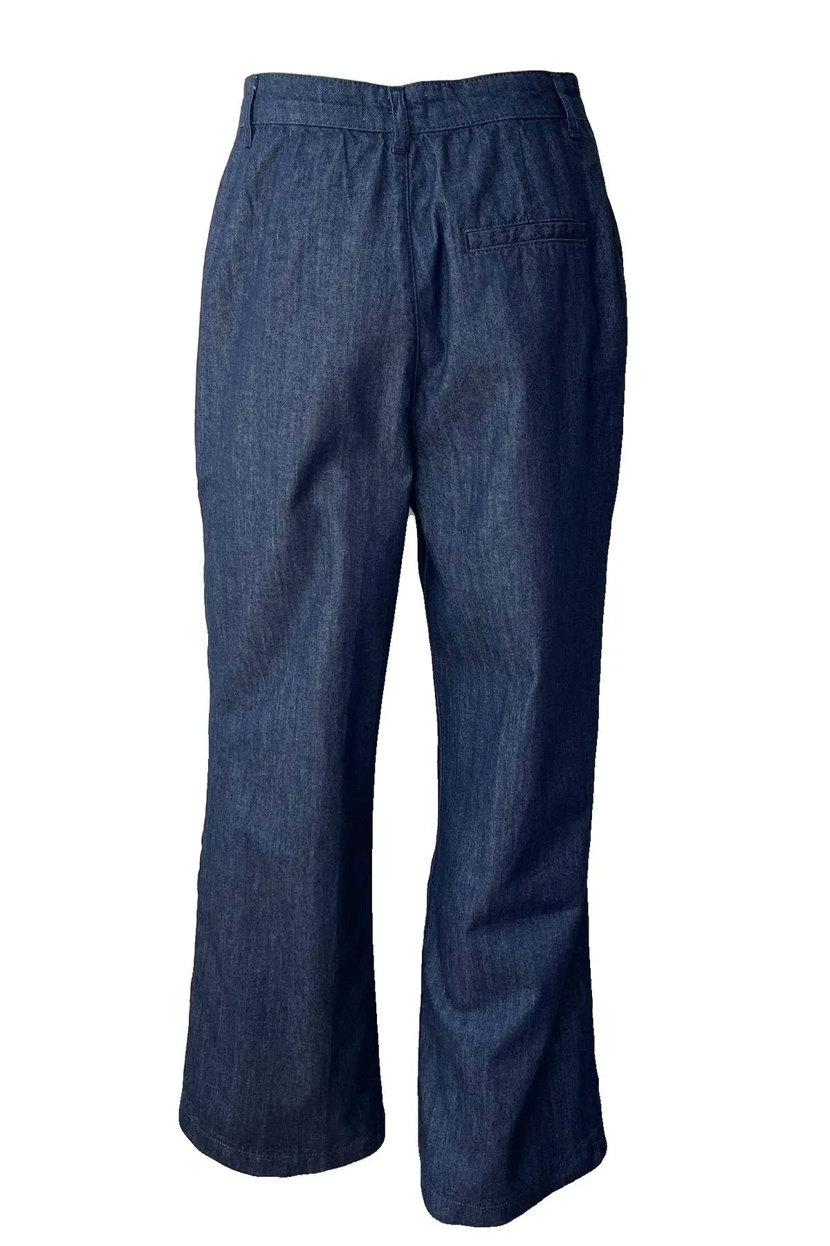Denim Pleated Chino Rinse