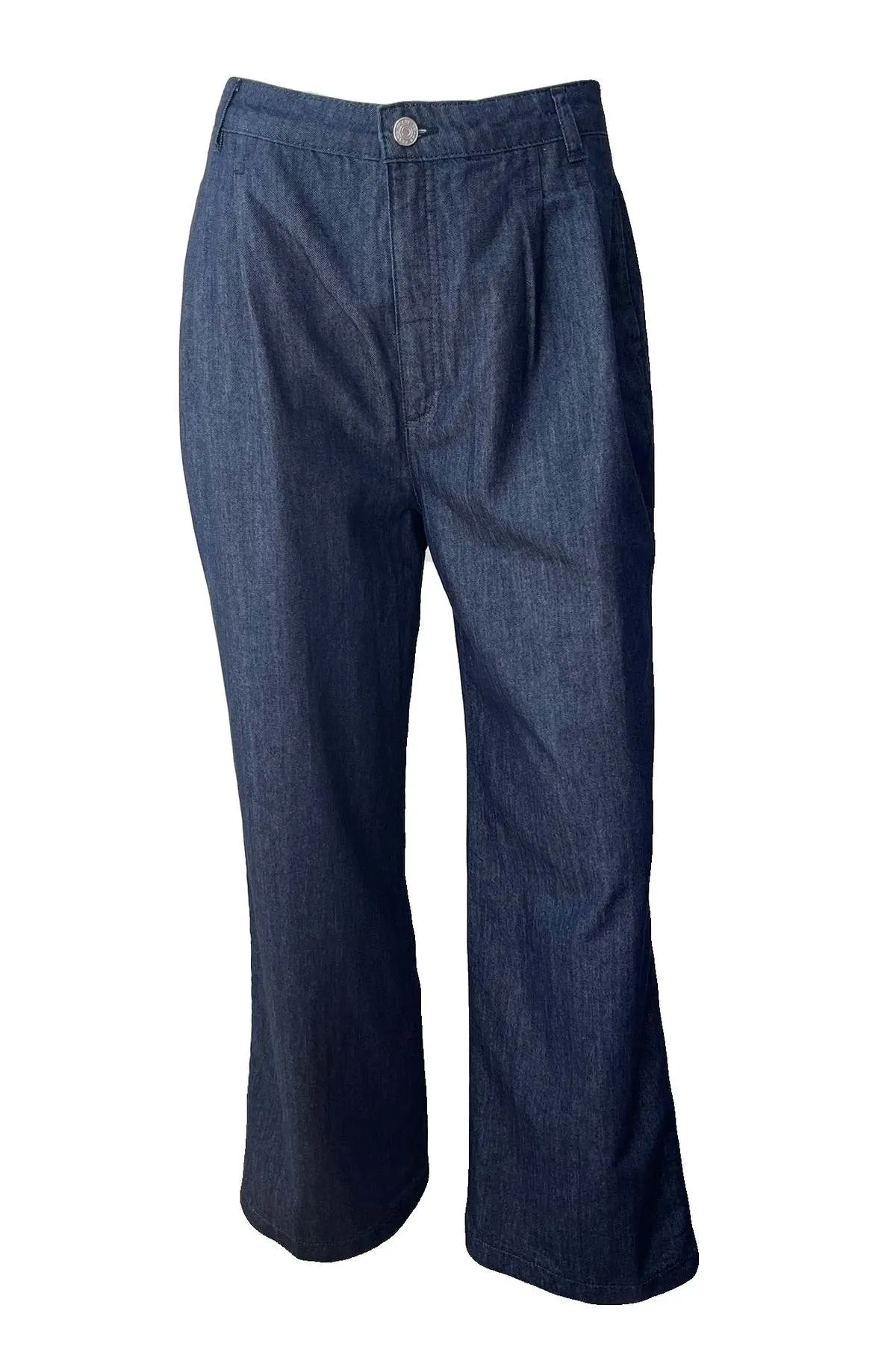 Denim Pleated Chino Rinse