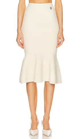 Dodiee Enhance Maxi Skirt in Cream