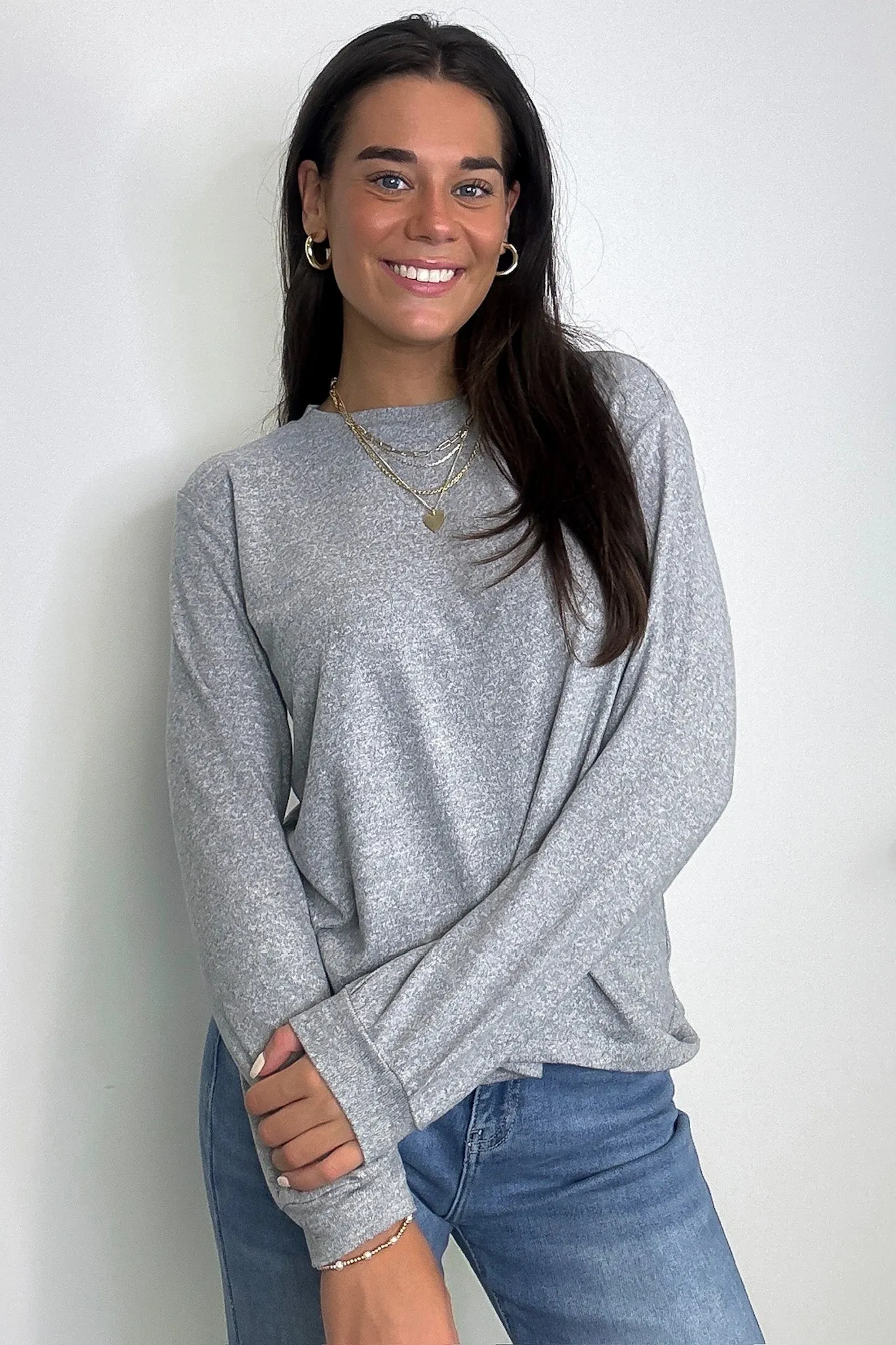 Eira Hacci Knit Long Sleeve Top - FINAL SALE
