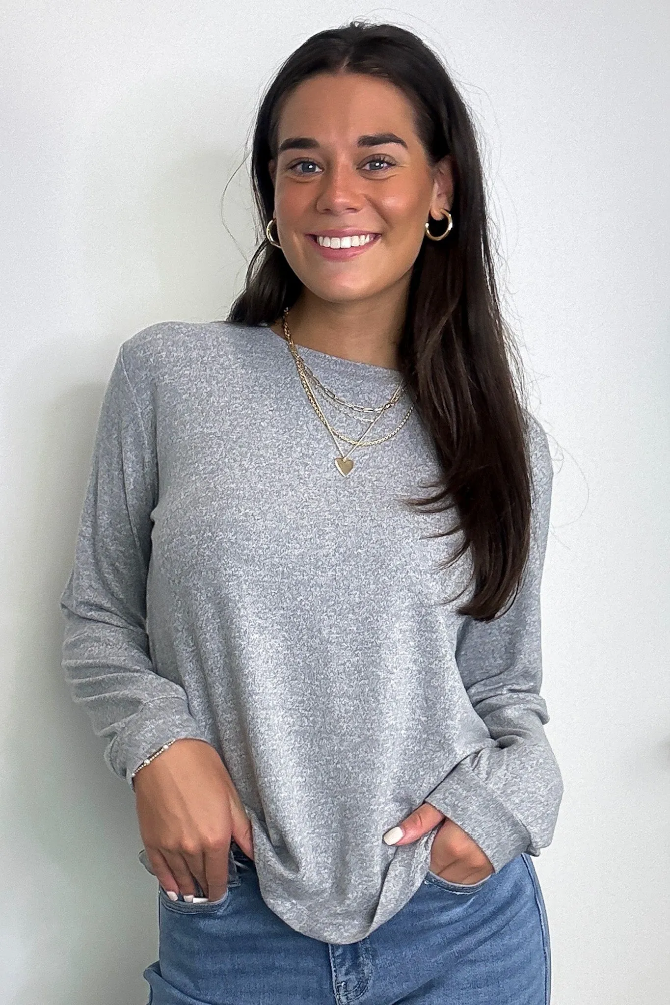Eira Hacci Knit Long Sleeve Top - FINAL SALE