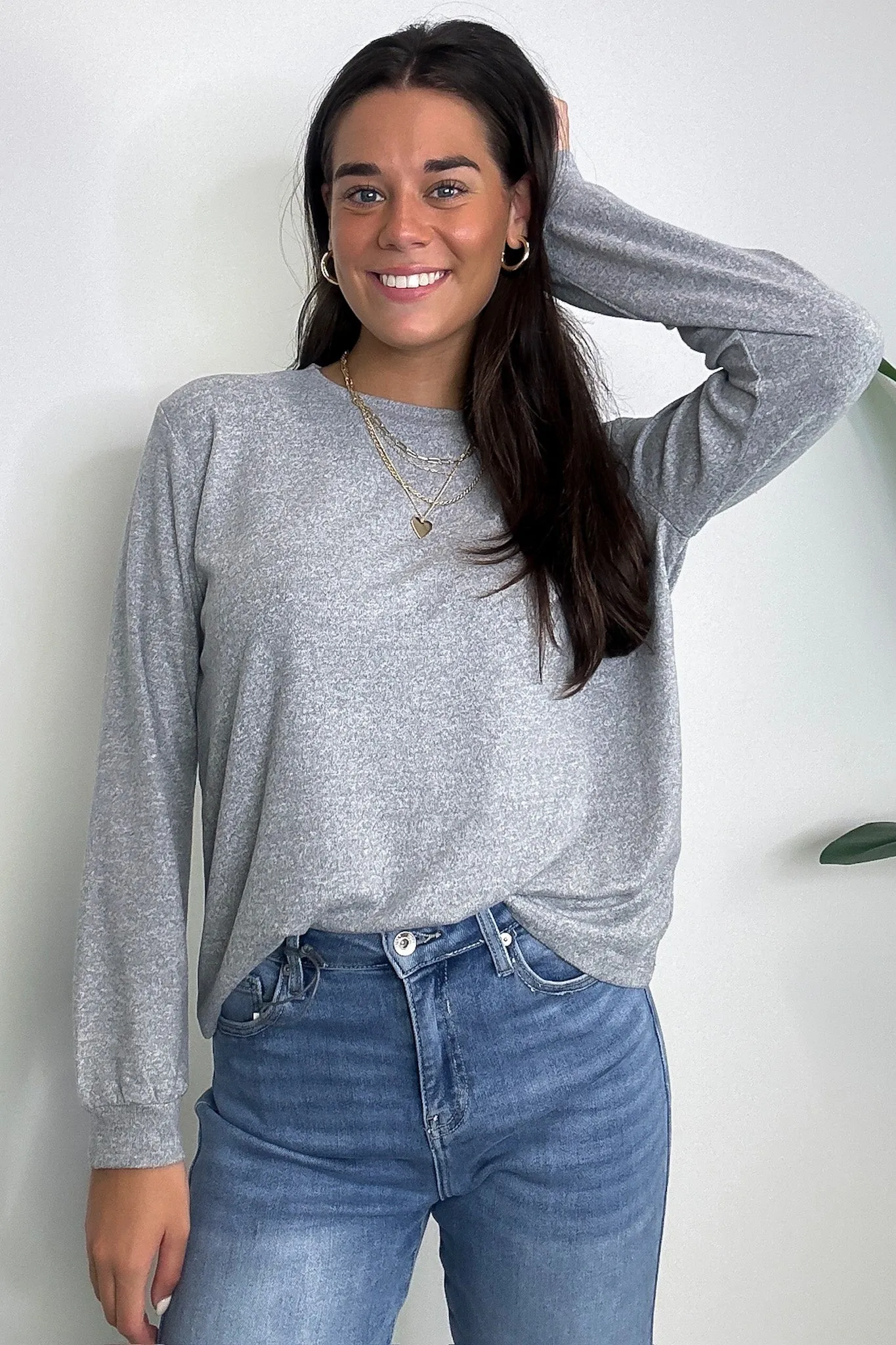 Eira Hacci Knit Long Sleeve Top - FINAL SALE