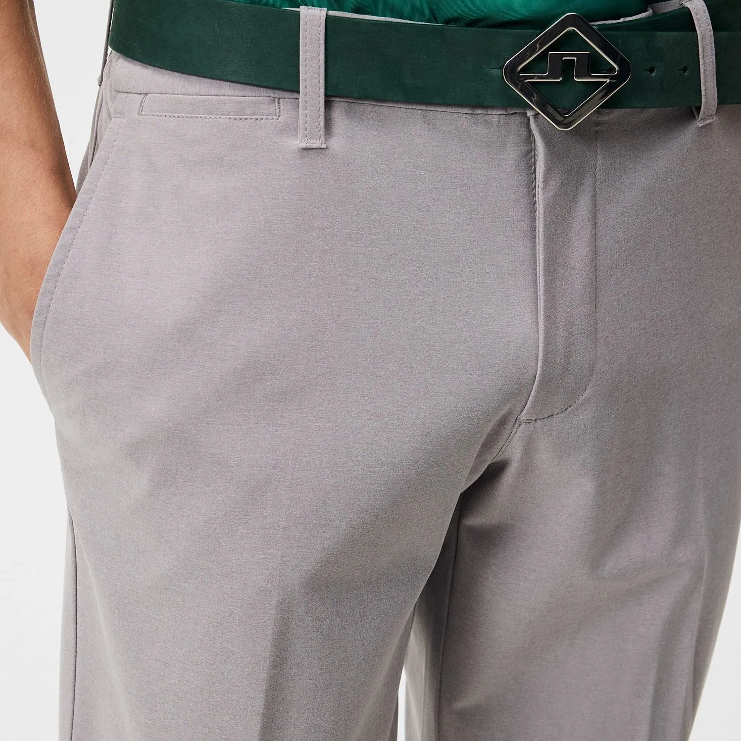 Ellott Trousers Light Grey Melange - AW23