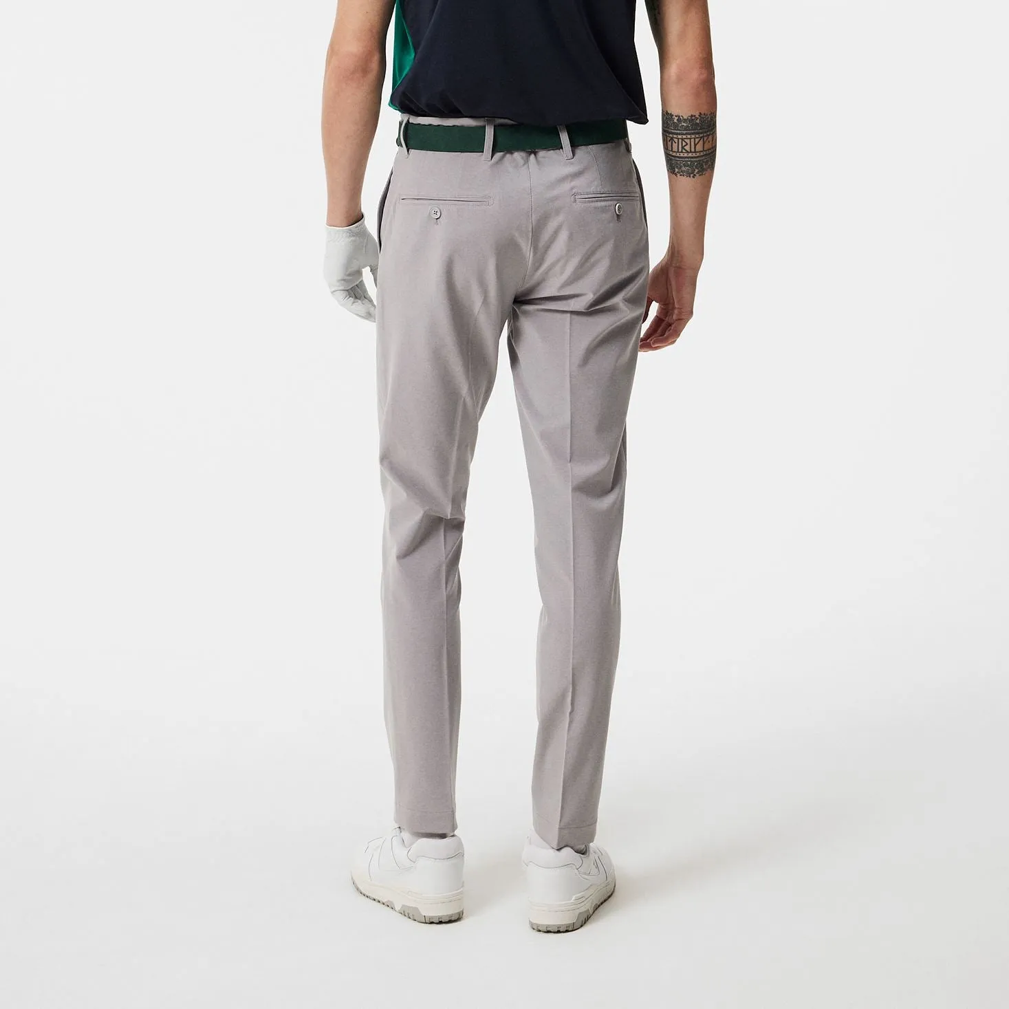 Ellott Trousers Light Grey Melange - AW23