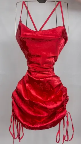 Elvia Dress - Red