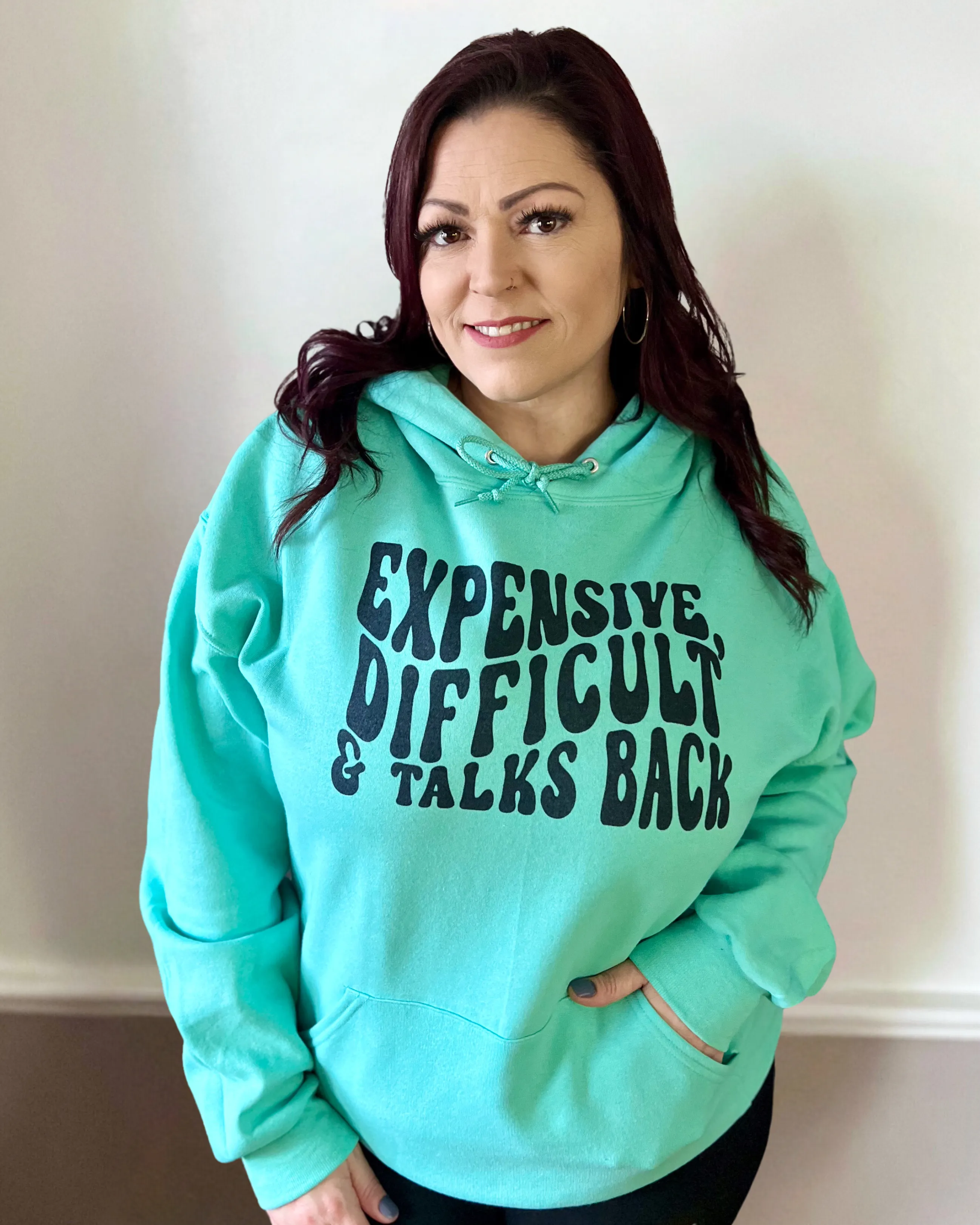 expensive, difficult & talks back | sweatshirt