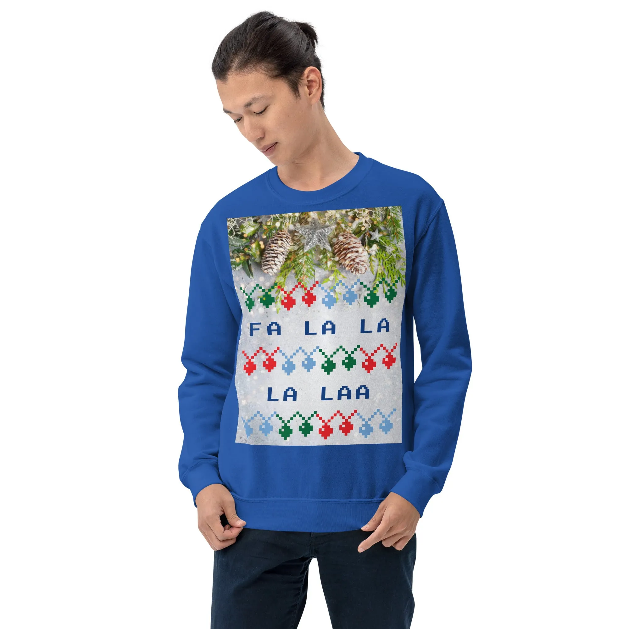 FA LA LA LA LAA Christmas Sweatshirt (Glamourange Christmas Sweatshirt Men)
