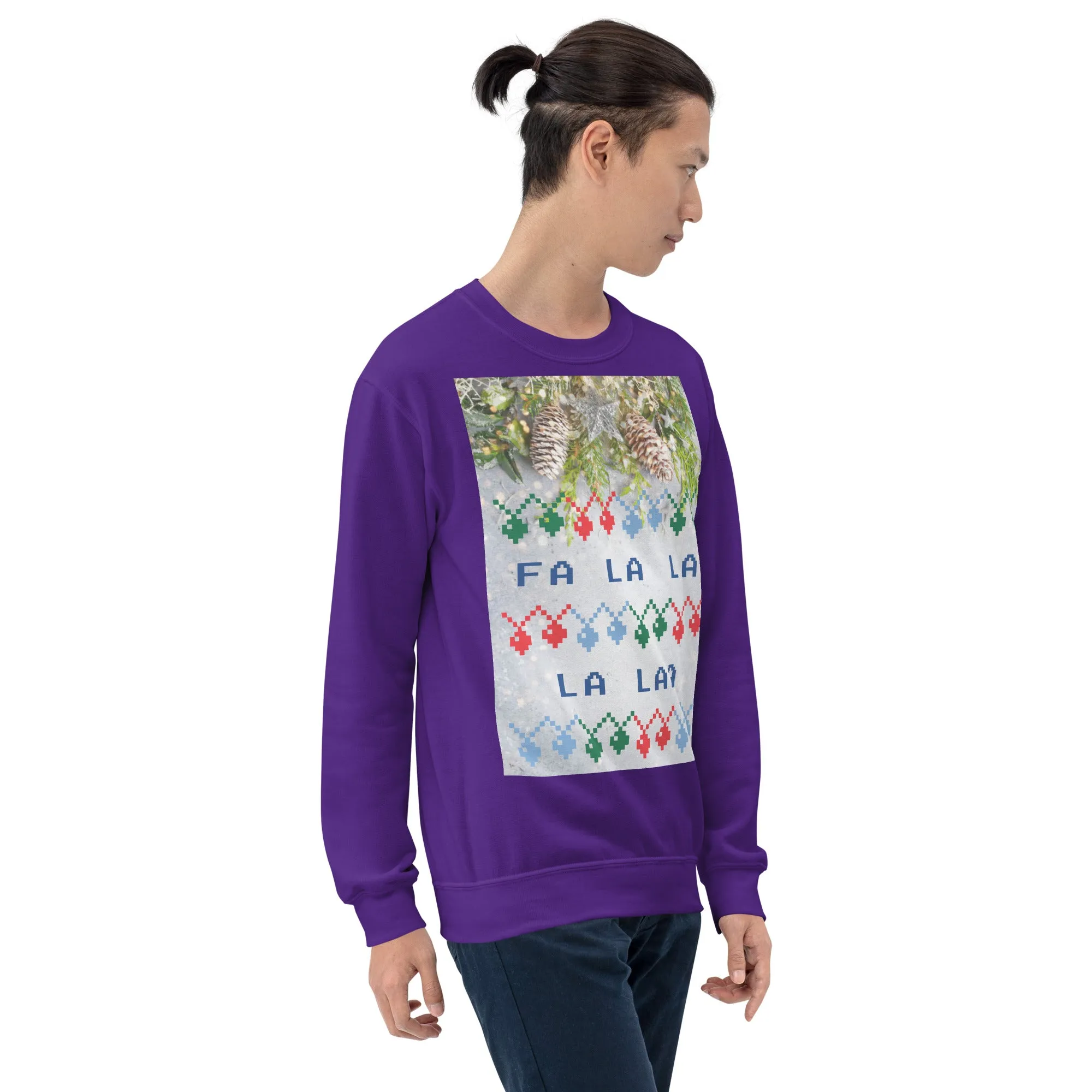 FA LA LA LA LAA Christmas Sweatshirt (Glamourange Christmas Sweatshirt Men)