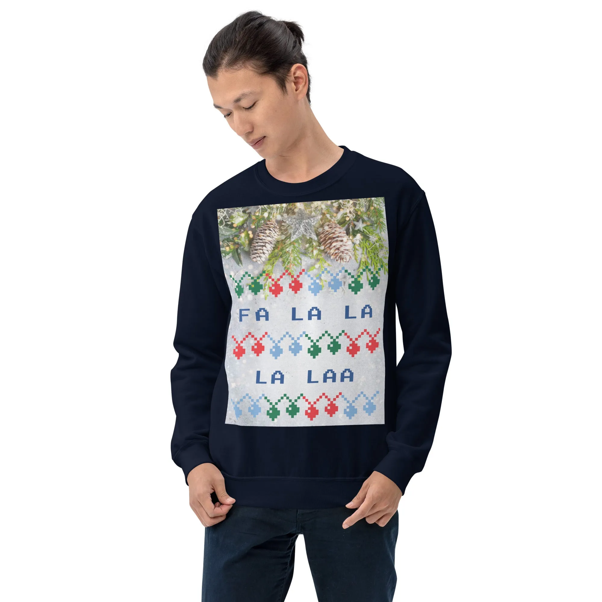 FA LA LA LA LAA Christmas Sweatshirt (Glamourange Christmas Sweatshirt Men)