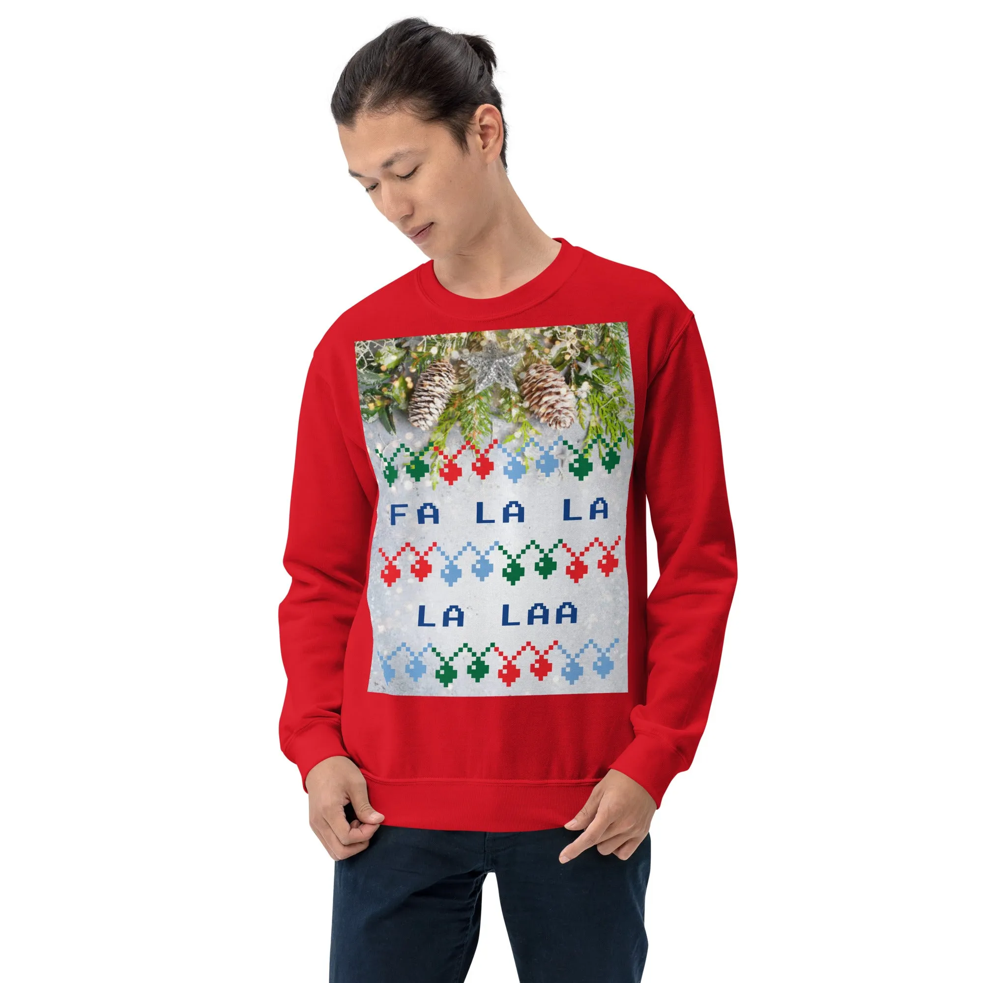 FA LA LA LA LAA Christmas Sweatshirt (Glamourange Christmas Sweatshirt Men)