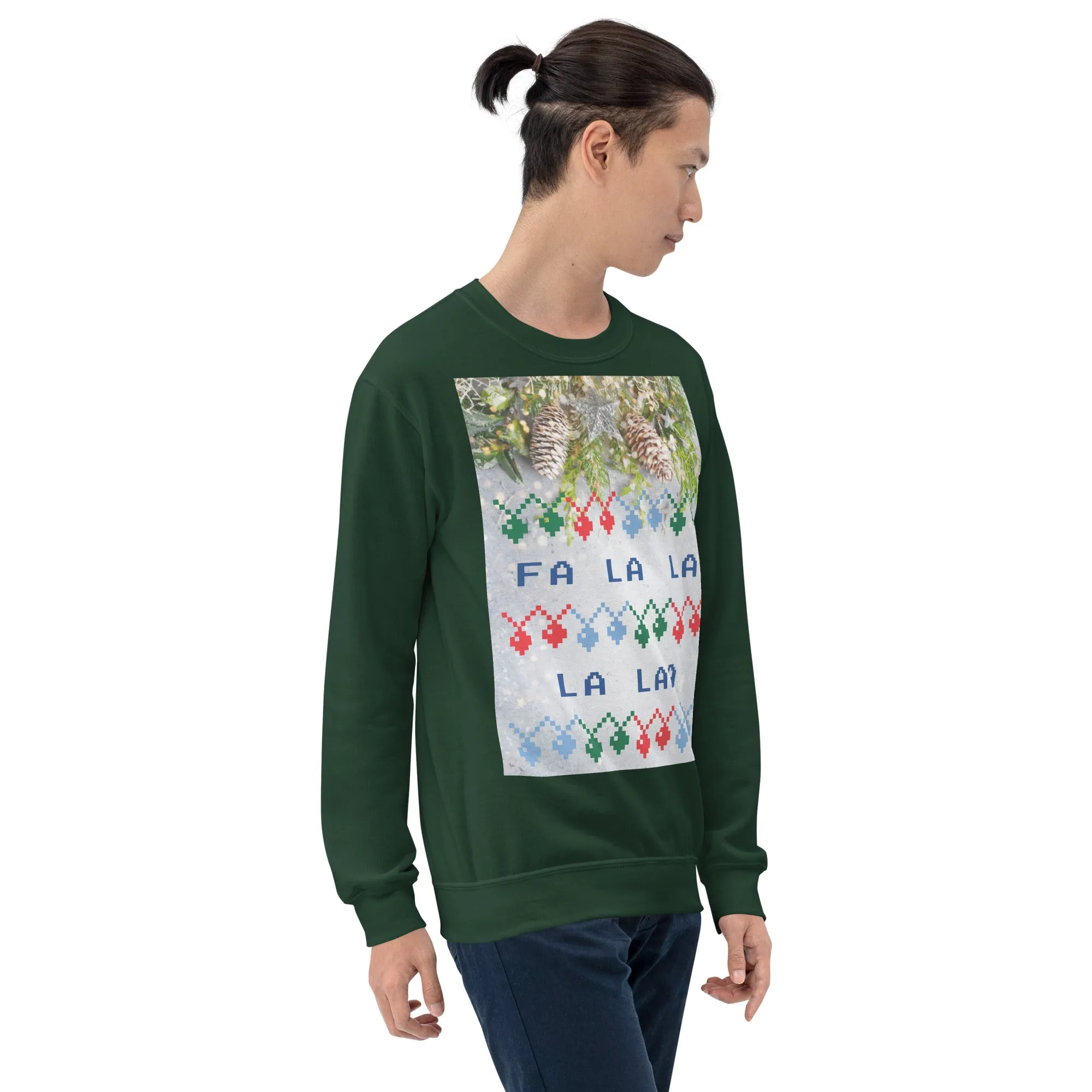 FA LA LA LA LAA Christmas Sweatshirt (Glamourange Christmas Sweatshirt Men)