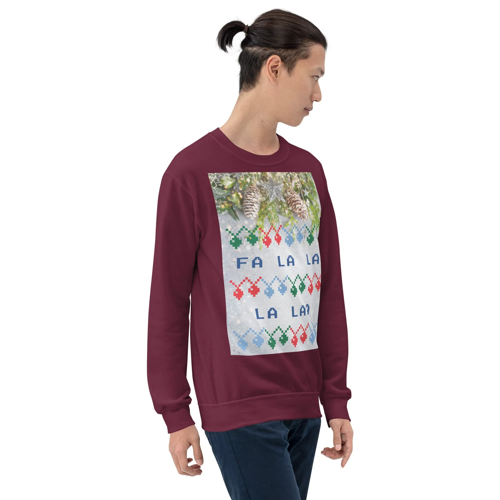 FA LA LA LA LAA Christmas Sweatshirt (Glamourange Christmas Sweatshirt Men)