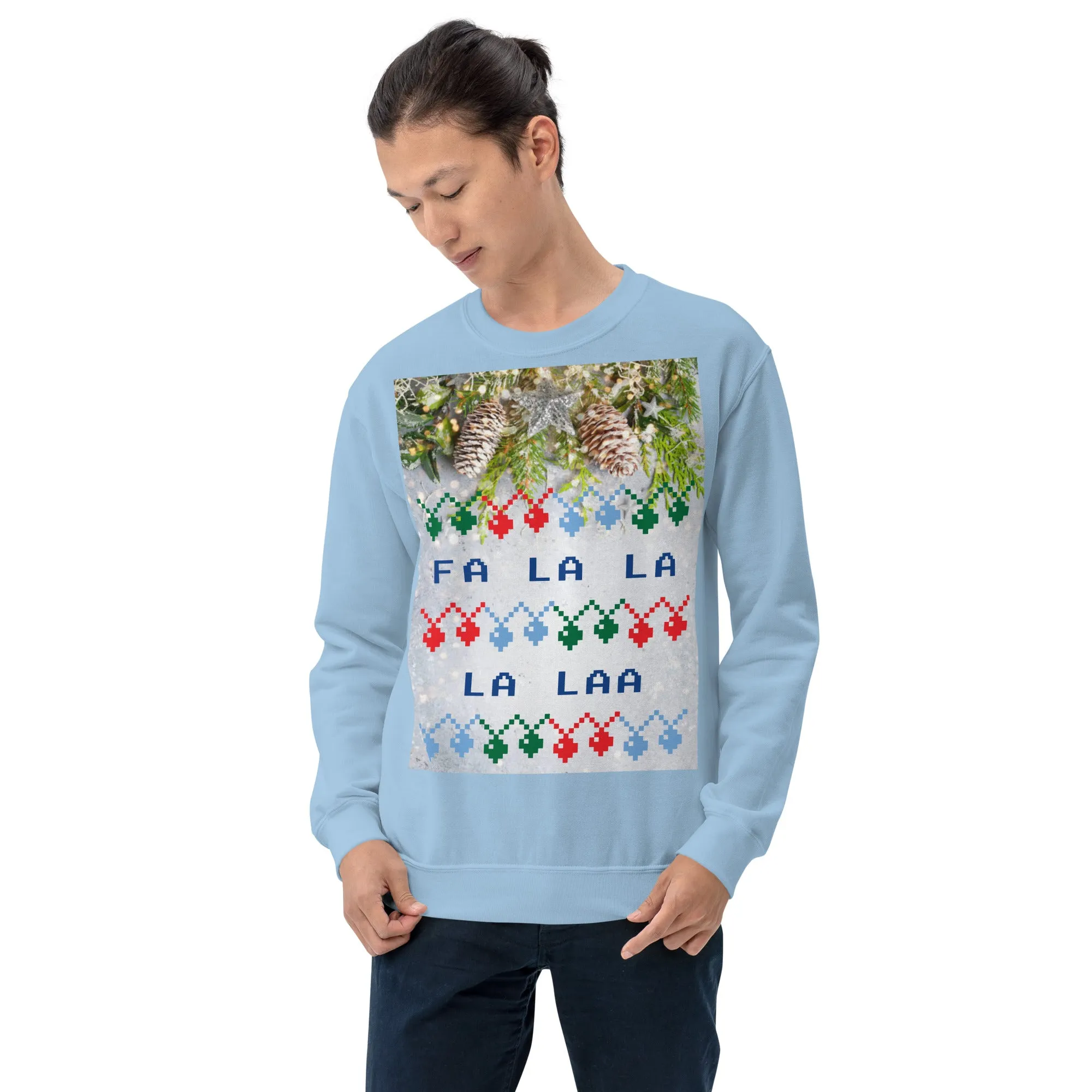 FA LA LA LA LAA Christmas Sweatshirt (Glamourange Christmas Sweatshirt Men)