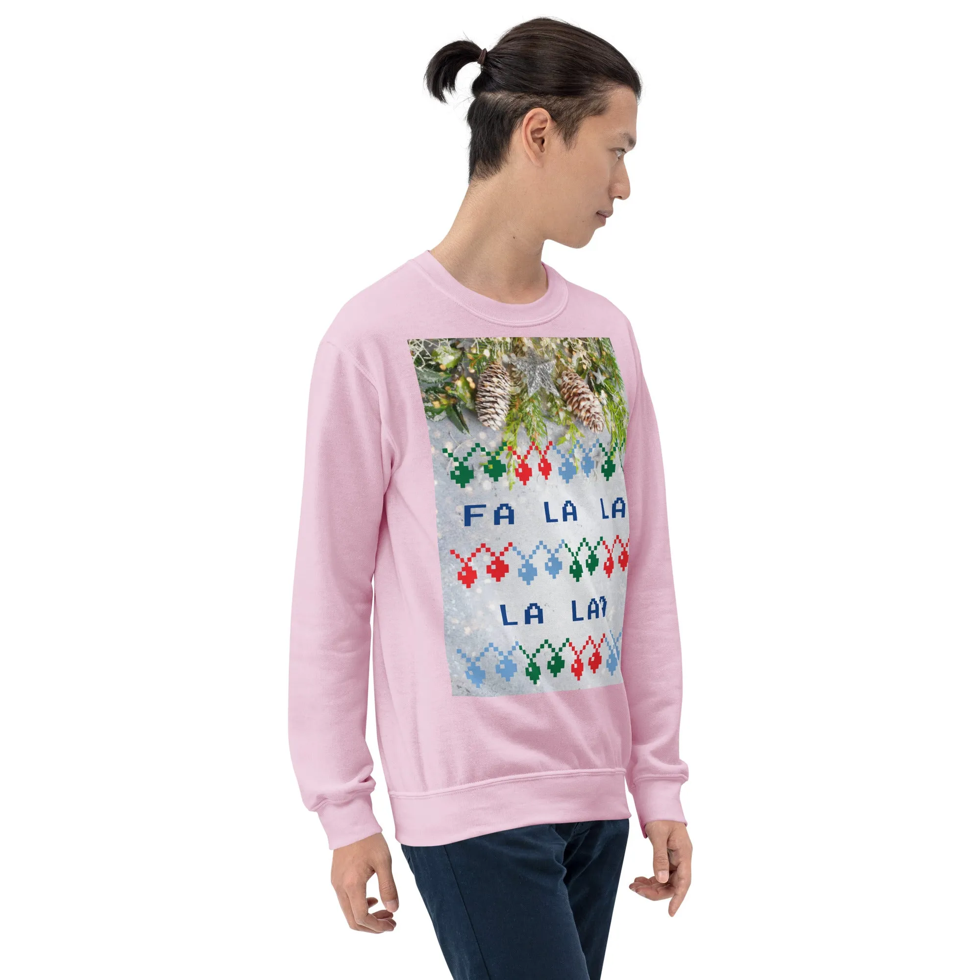 FA LA LA LA LAA Christmas Sweatshirt (Glamourange Christmas Sweatshirt Men)