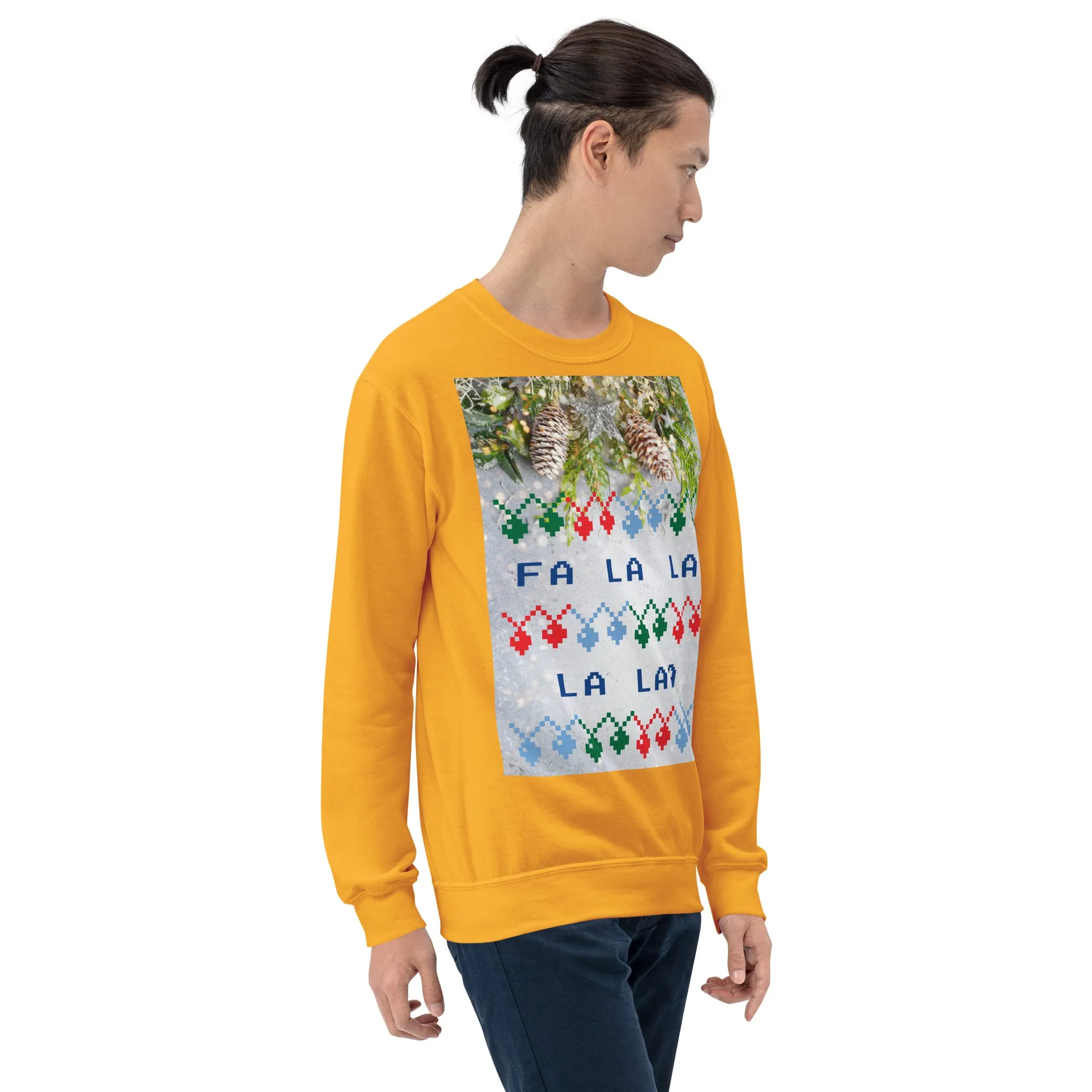 FA LA LA LA LAA Christmas Sweatshirt (Glamourange Christmas Sweatshirt Men)