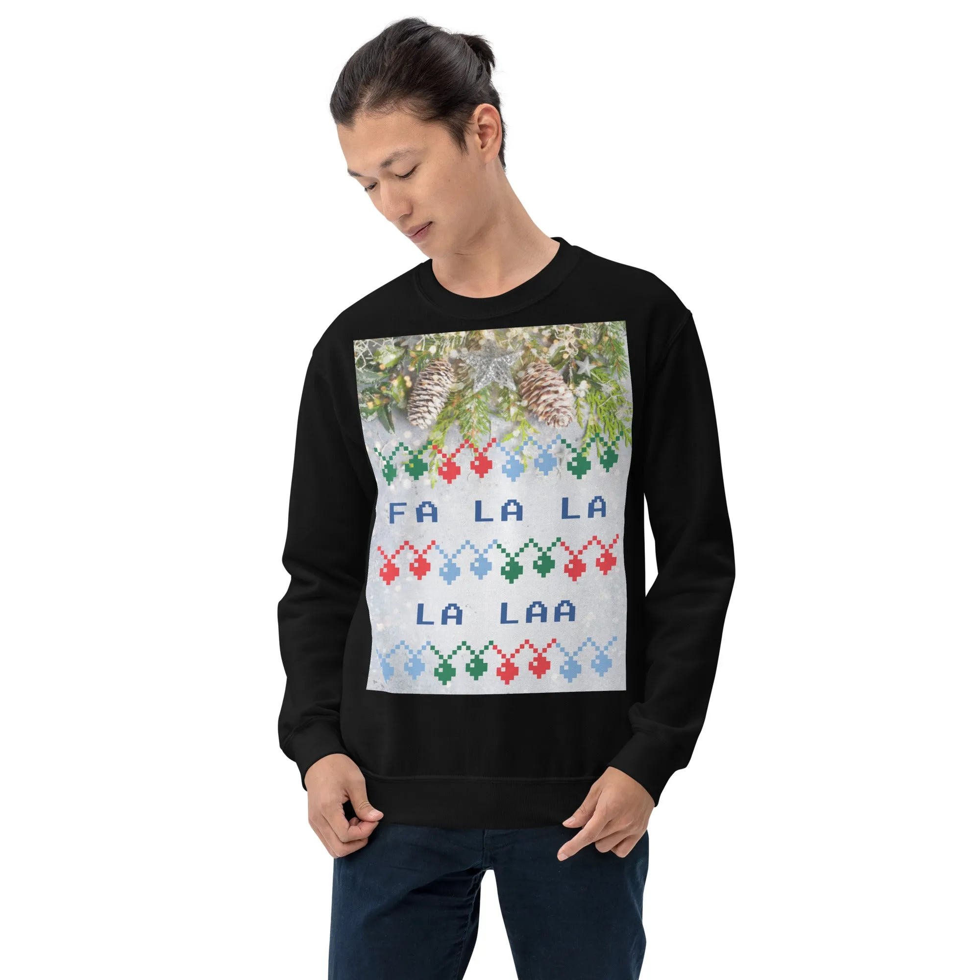 FA LA LA LA LAA Christmas Sweatshirt (Glamourange Christmas Sweatshirt Men)