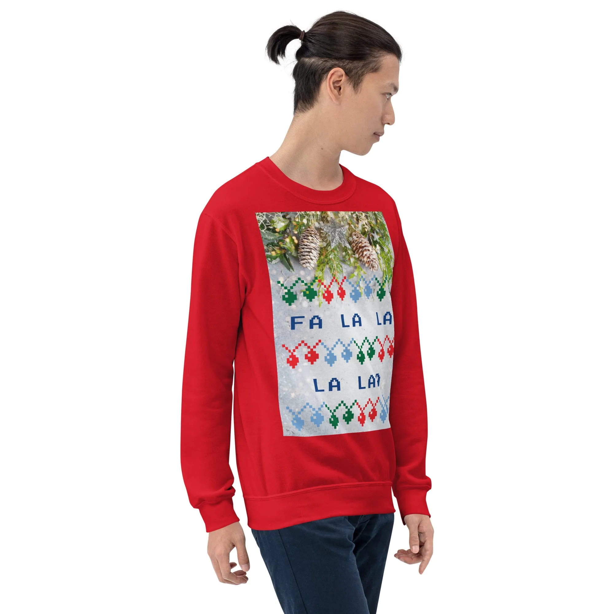 FA LA LA LA LAA Christmas Sweatshirt (Glamourange Christmas Sweatshirt Men)