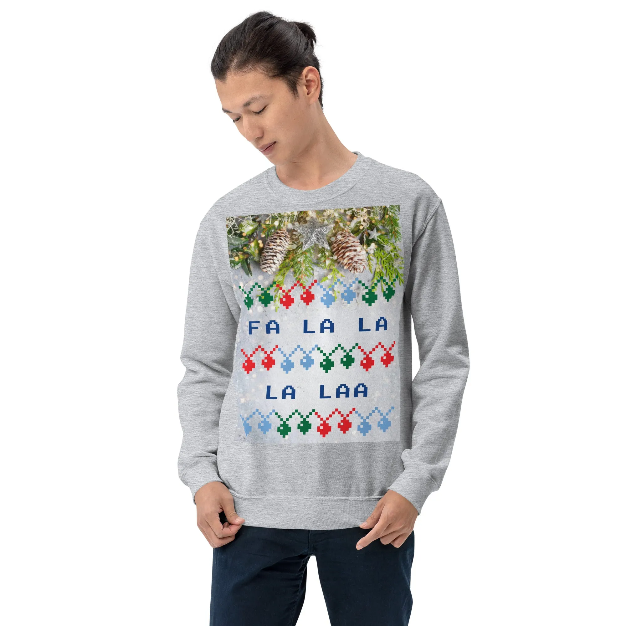 FA LA LA LA LAA Christmas Sweatshirt (Glamourange Christmas Sweatshirt Men)